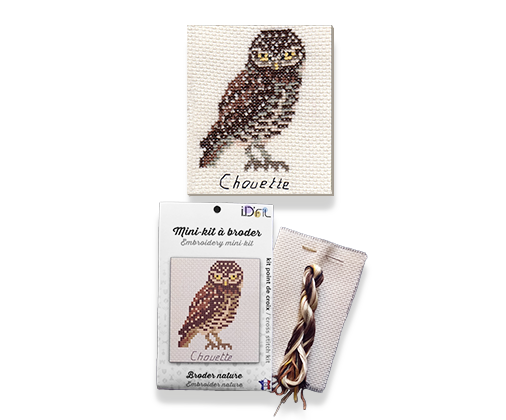 Kit broderie Chouette